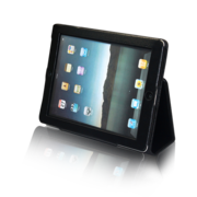 Чехол-подставка кожаный для iPad 2